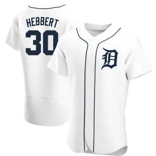 Authentic Men's Duque Hebbert Detroit Tigers Home Jersey - White