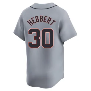 Limited Men's Duque Hebbert Detroit Tigers Road Jersey - Gray