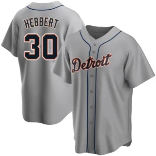 Replica Men's Duque Hebbert Detroit Tigers Road Jersey - Gray