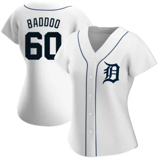 Replica Women's Akil Baddoo Detroit Tigers Home Jersey - White