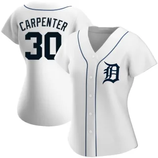 Replica Women's Kerry Carpenter Detroit Tigers Home Jersey - White