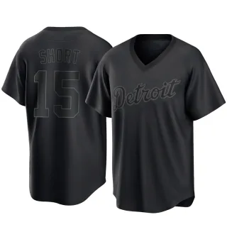 Replica Youth Zack Short Detroit Tigers Pitch Fashion Jersey - Black