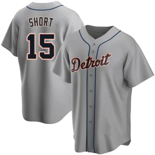 Replica Youth Zack Short Detroit Tigers Road Jersey - Gray